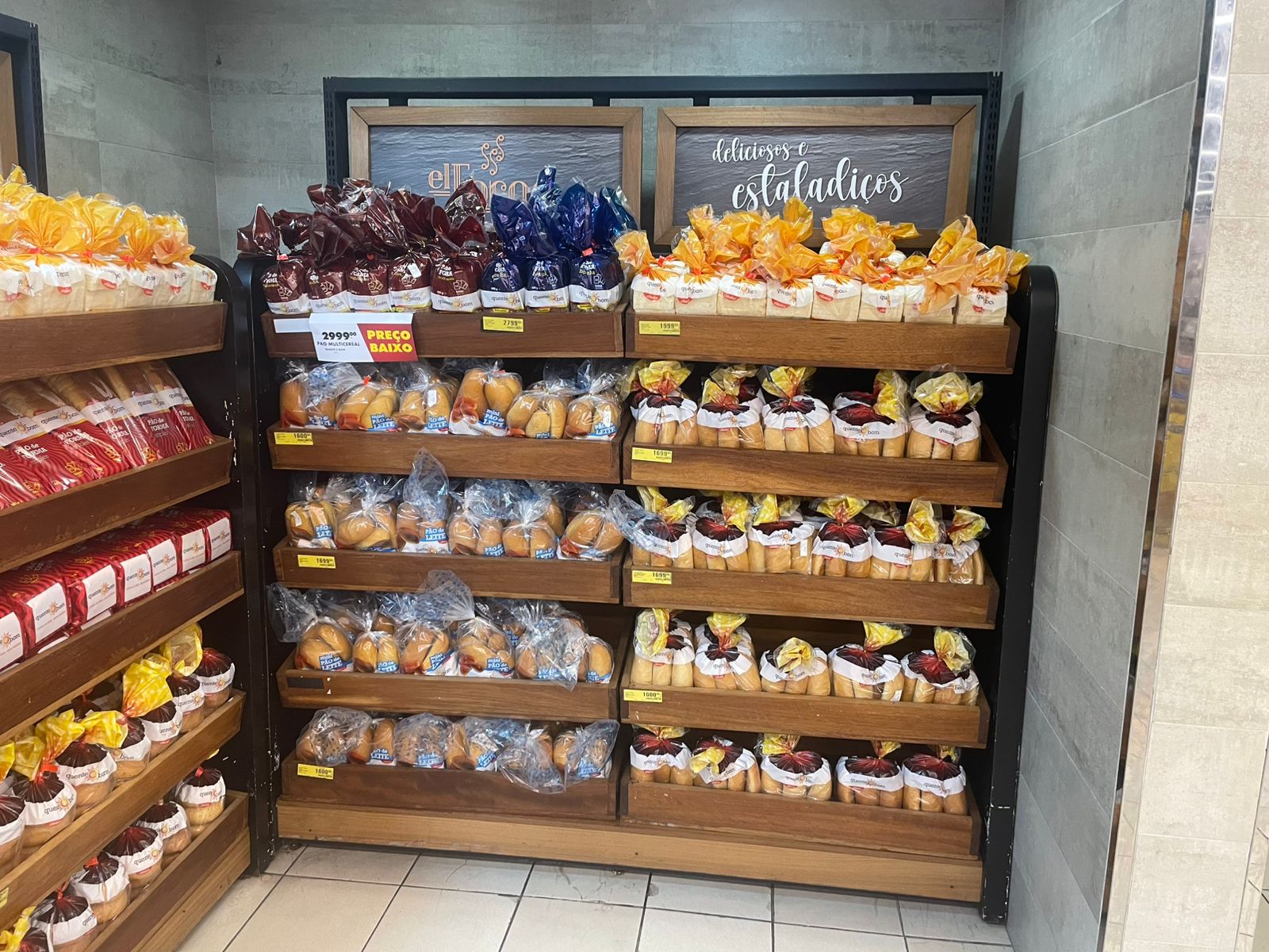 Expositor de produtos Quente e Bom