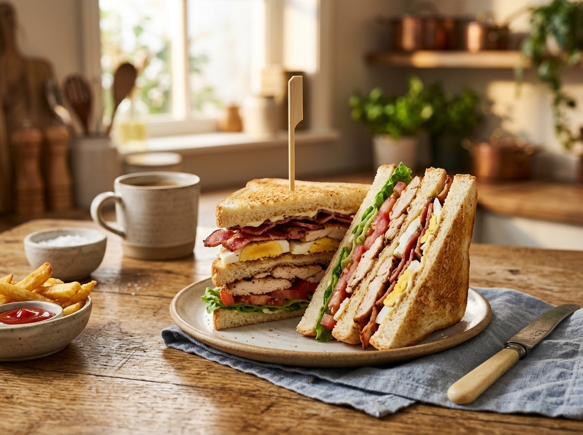 Club Sandwich Quente e Bom