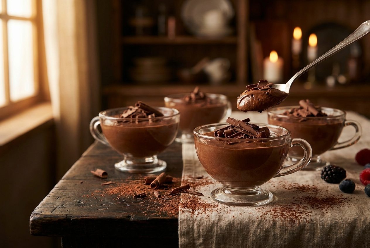 Mousse de Chocolate Negro