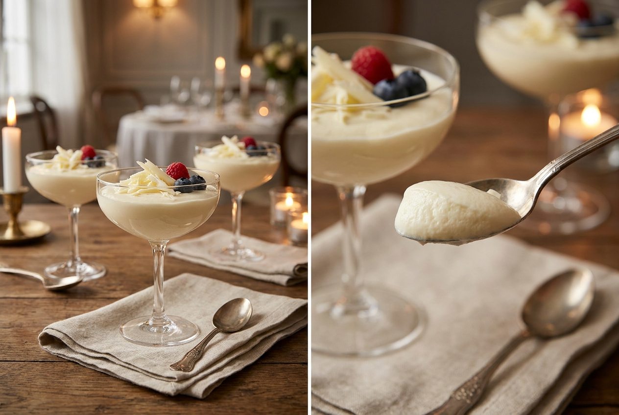 Mousse de Chocolate Branco