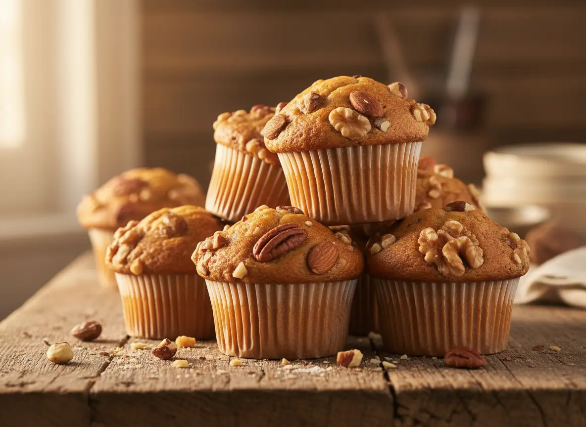 Muffins de Frutos Secos