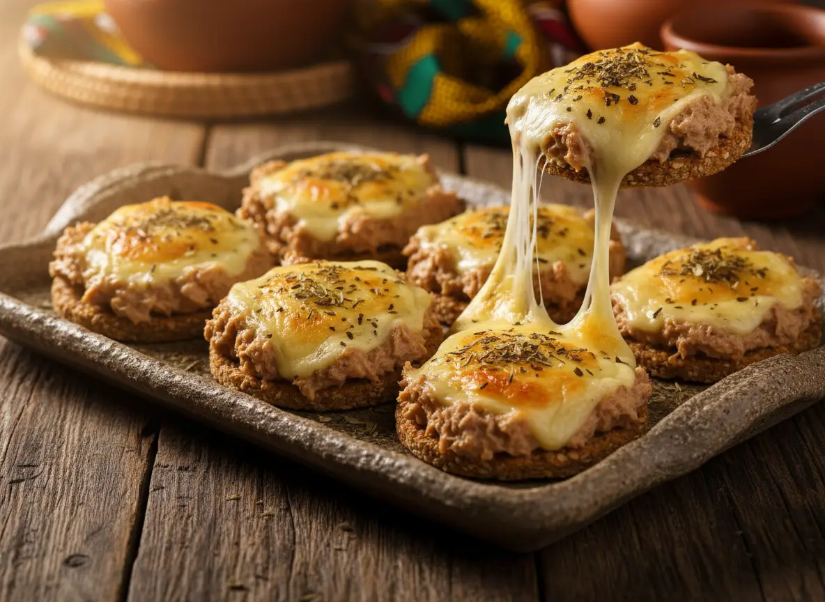 Tostas de Atum Gratinadas