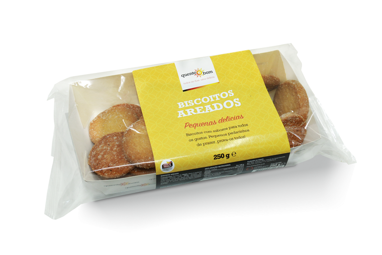 Biscoitos Areados — Quente e Bom