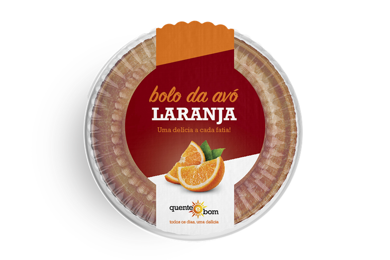 Bolo da Avó Laranja — Quente e Bom