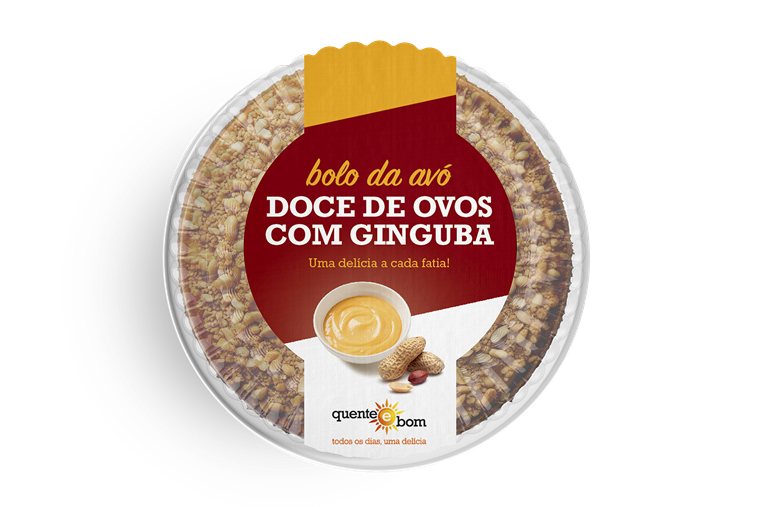 Bolo Doce de Ovos com Ginguba — Quente e Bom