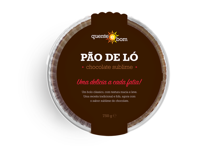 Pão de Ló Chocolate Sublime — Quente e Bom