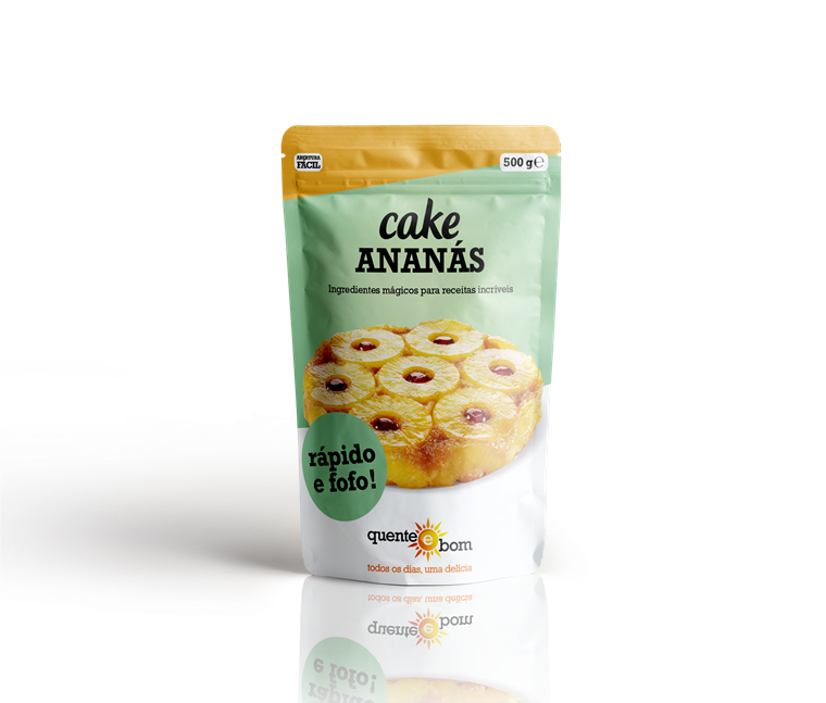 Cake Ananás — Quente e Bom