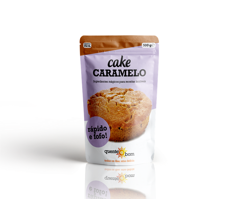 Cake Caramelo — Quente e Bom