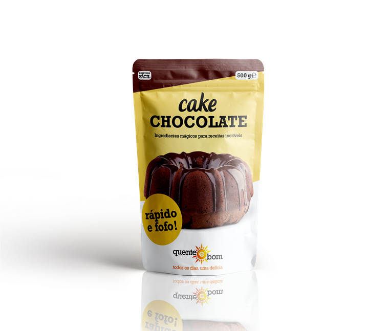 Cake Chocolate — Quente e Bom