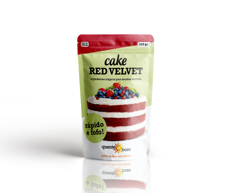 Cake Red Velvet — Quente e Bom