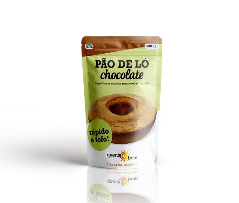 Pão de Ló Chocolate — Quente e Bom