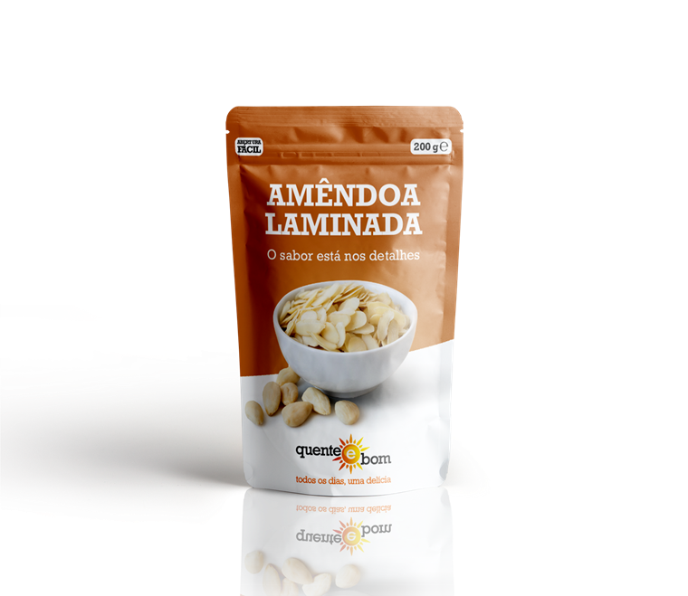 Amêndoa Laminada — Quente e Bom