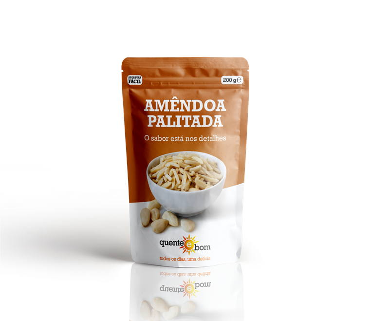 Amêndoa Palitada — Quente e Bom