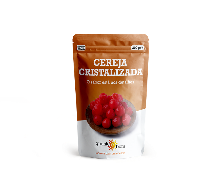 Cereja Cristalizada — Quente e Bom