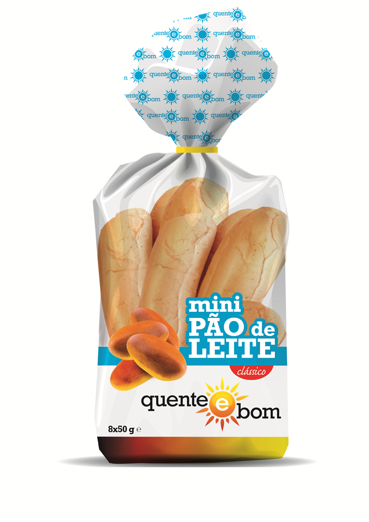 Mini Pão de Leite — Quente e Bom