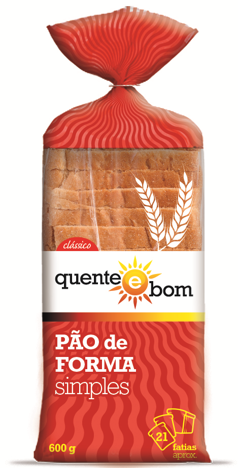 Pão de Forma Simples — Quente e Bom