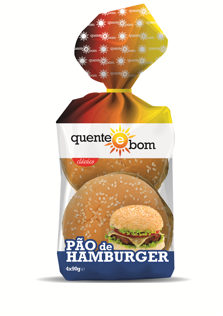 Pão de Hambúrguer — Quente e Bom