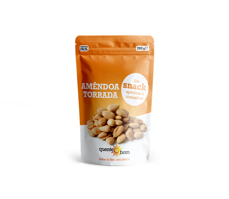 Amêndoa Torrada — Quente e Bom