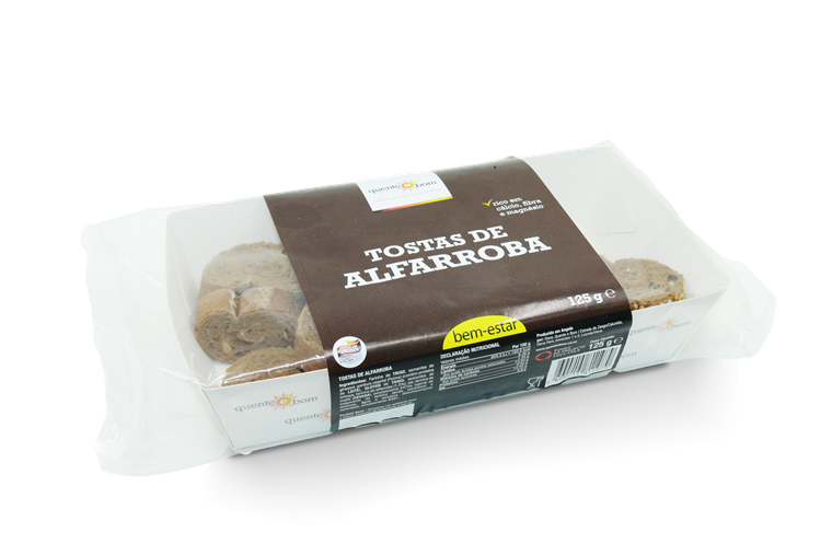 Tostas de Alfarroba — Quente e Bom